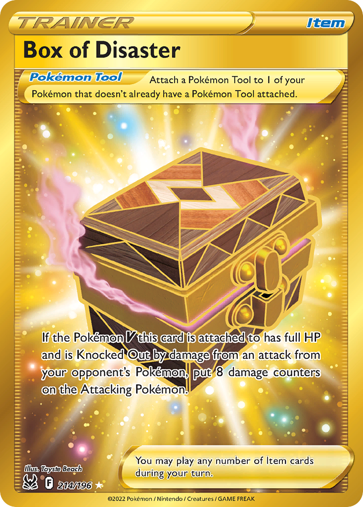 Box of Disaster — illustrated card