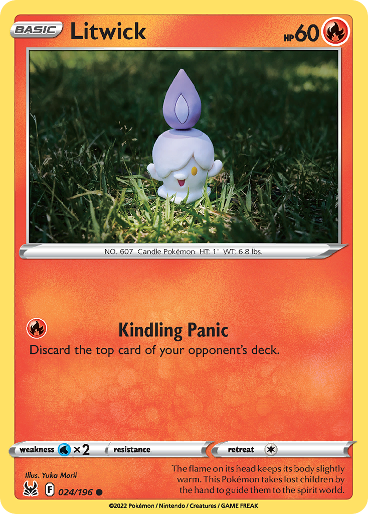 Litwick — illustrated card
