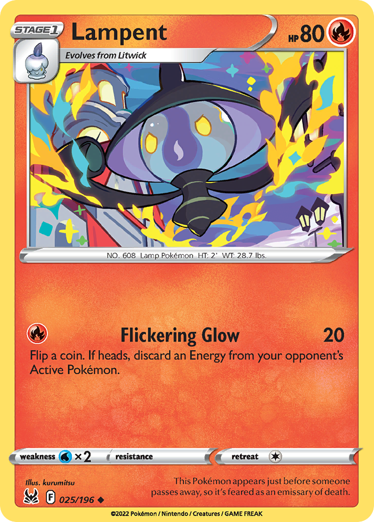 Lampent — illustrated card