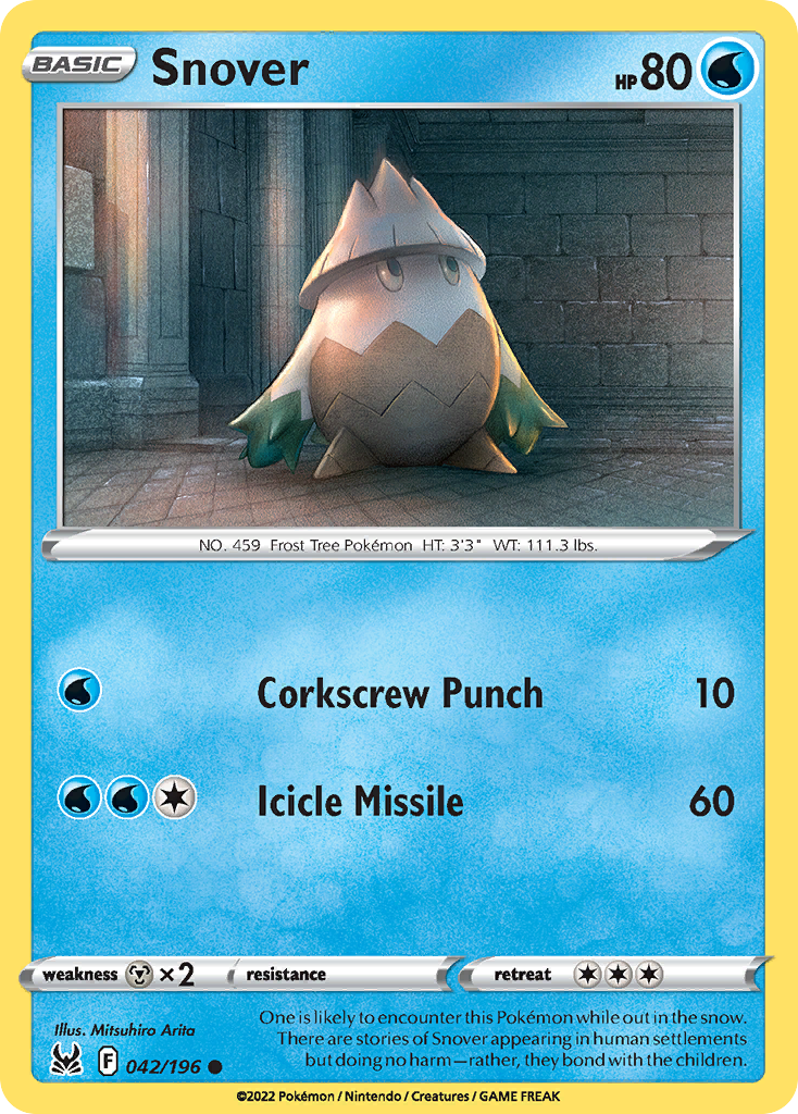 Snover — illustrated card