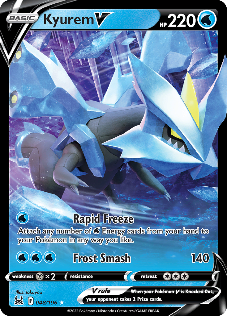 Kyurem V — illustrated card