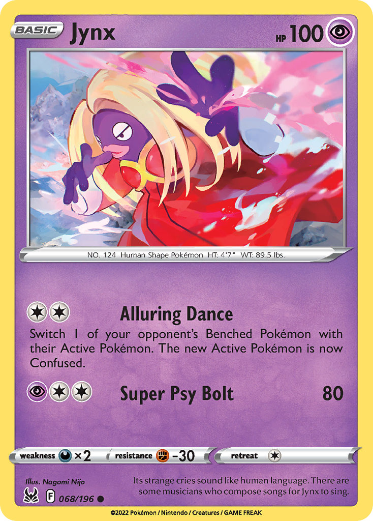 Jynx — illustrated card