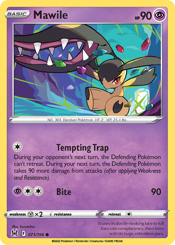Mawile — illustrated card