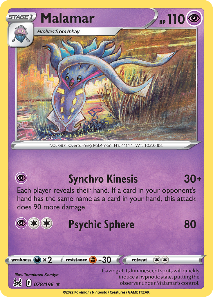 Malamar — illustrated card