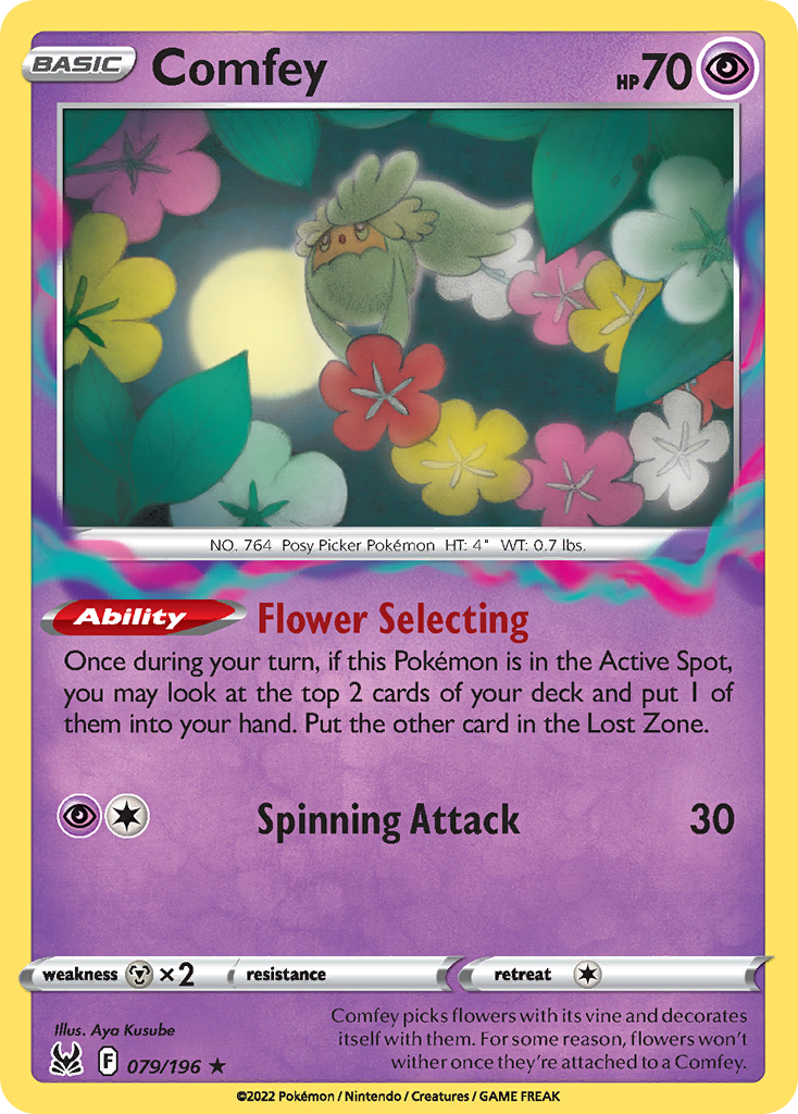 Comfey — illustrated card