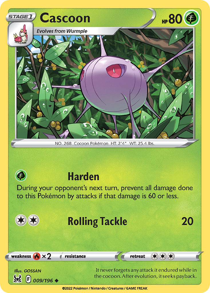Cascoon — illustrated card