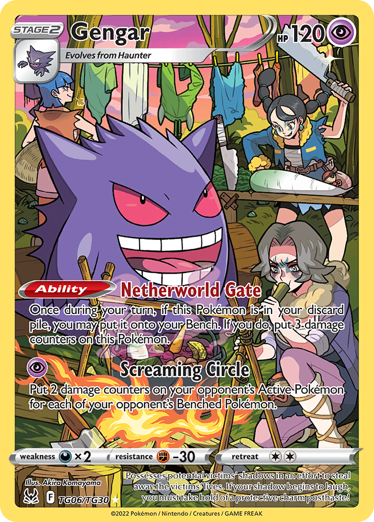 Gengar — illustrated card