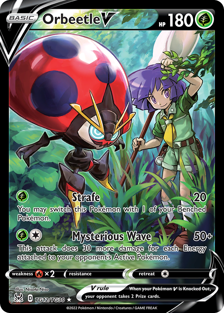 Orbeetle V — illustrated card