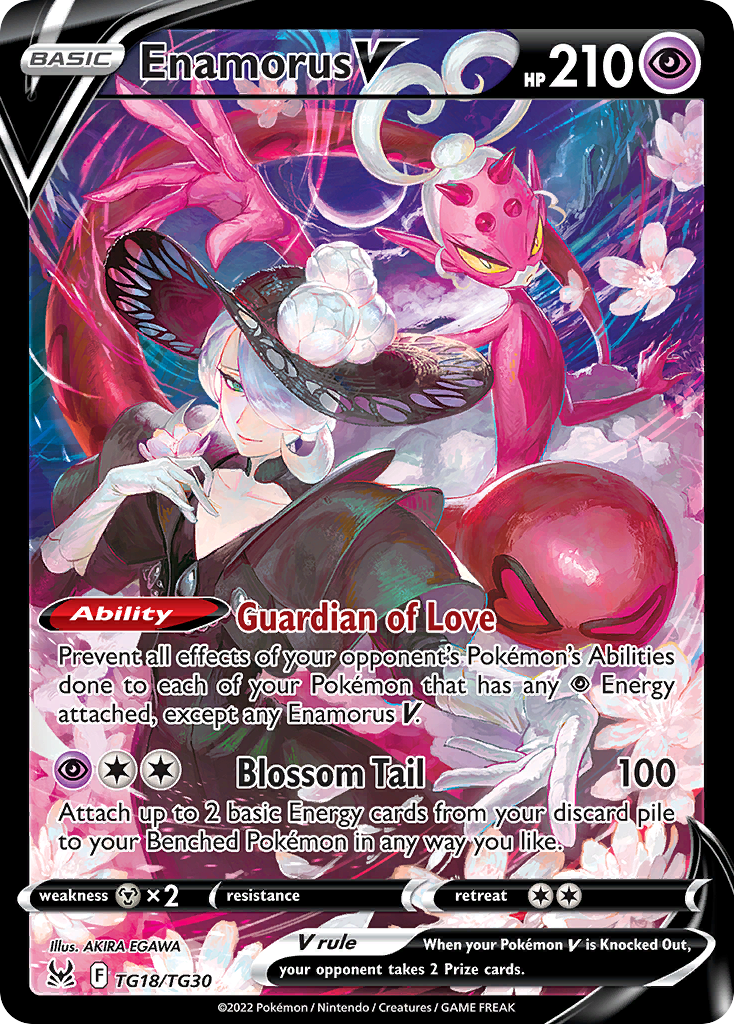 Enamorus V — illustrated card