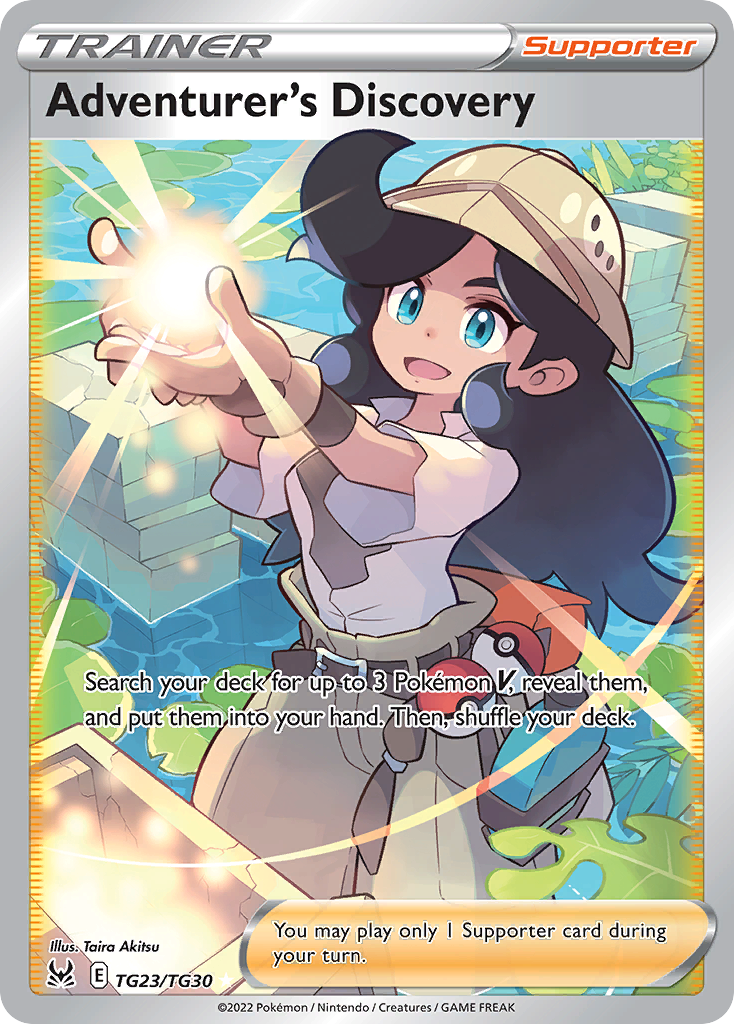 Adventurer's Discovery — illustrated card