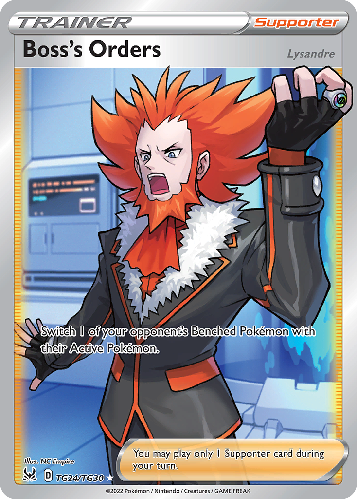 Boss's Orders — illustrated card