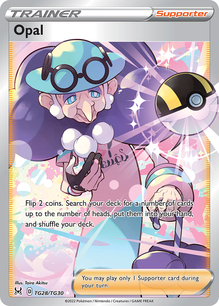 Opal — illustrated card