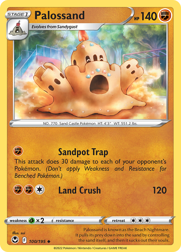 Palossand — illustrated card
