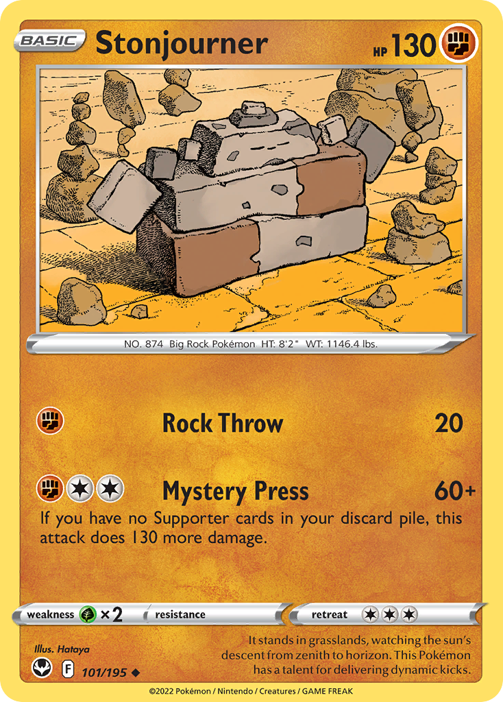 Stonjourner — illustrated card