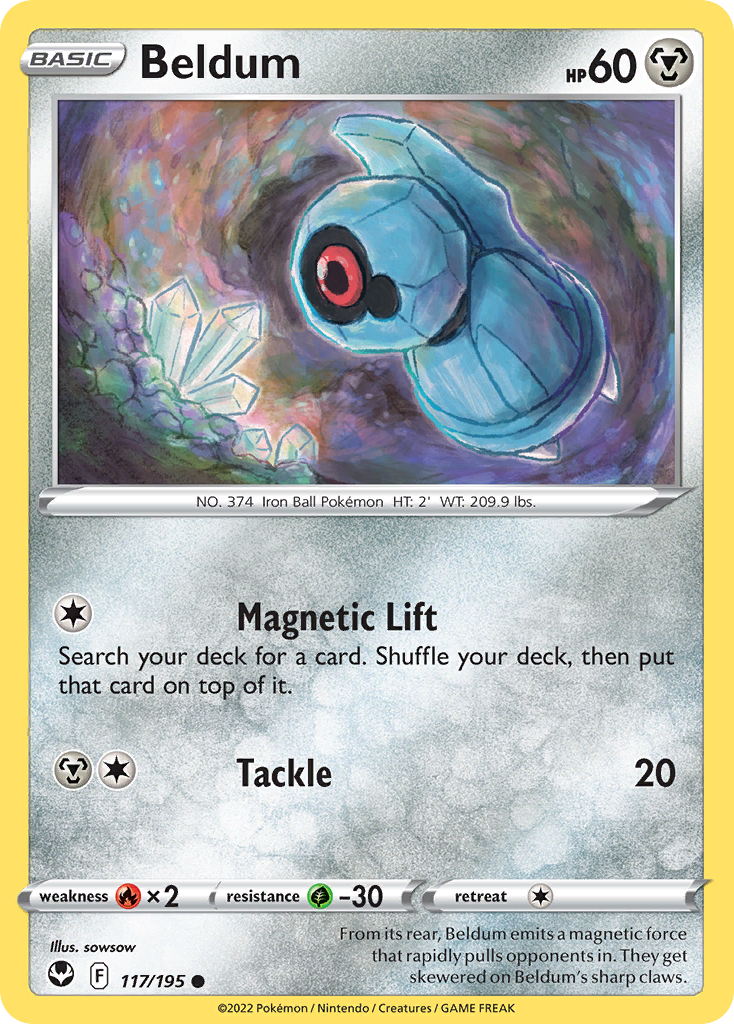 Beldum — illustrated card