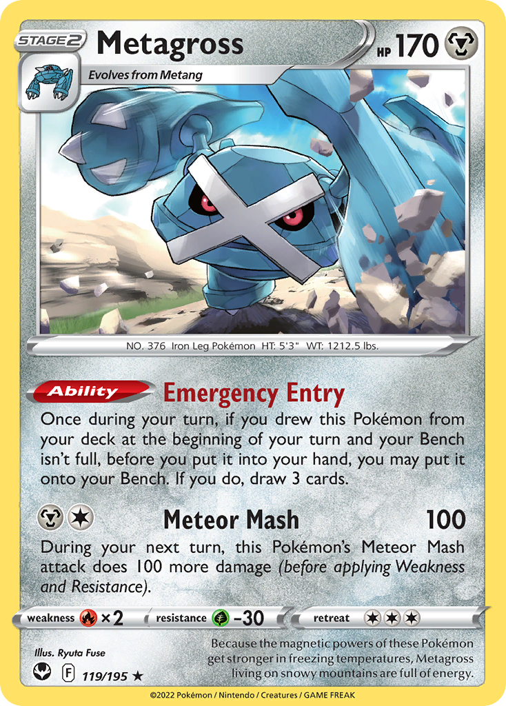 Metagross — illustrated card