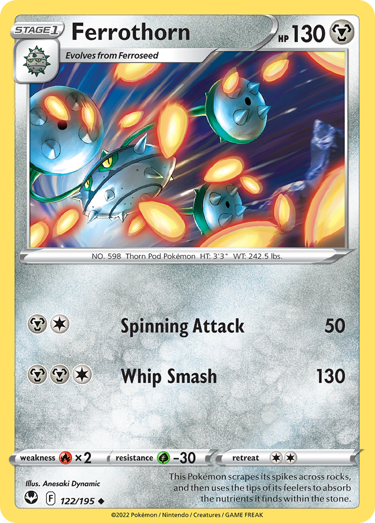 Ferrothorn — illustrated card
