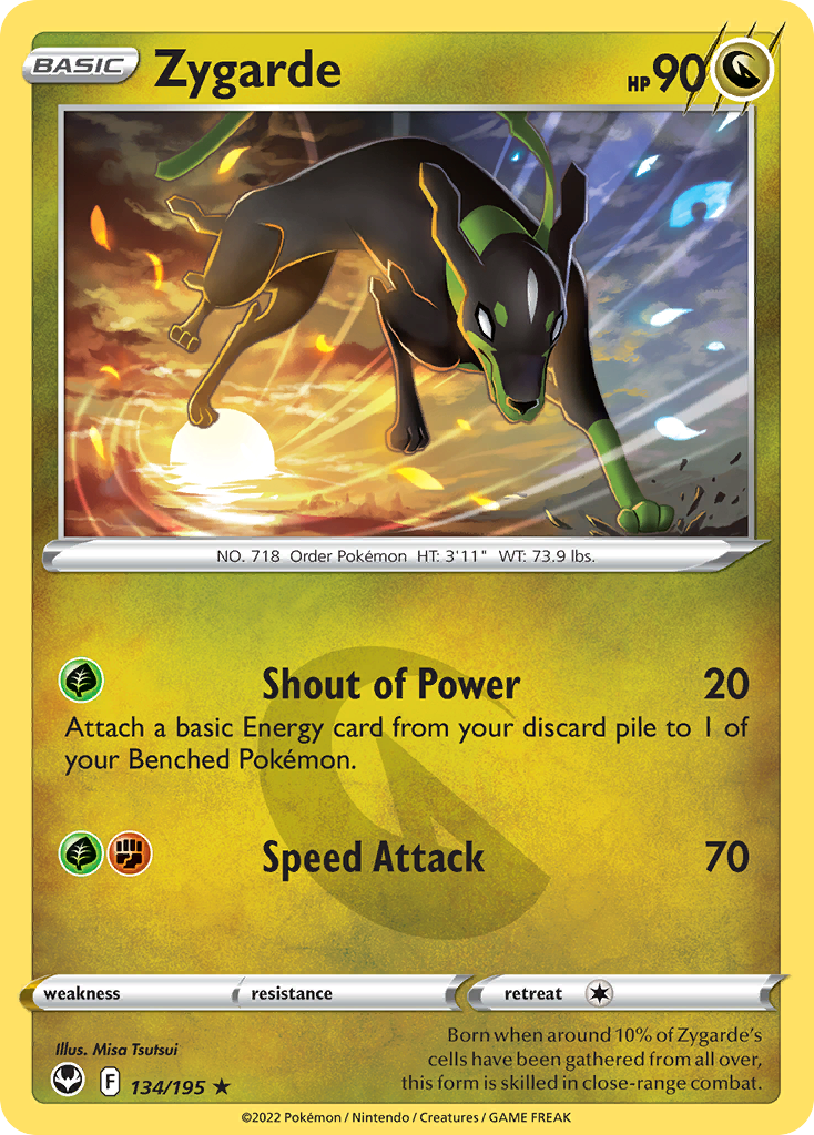 Zygarde — illustrated card