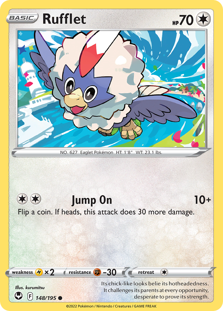 Rufflet — illustrated card