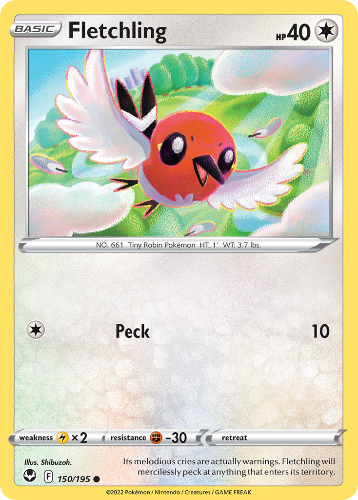 Fletchling — illustrated card