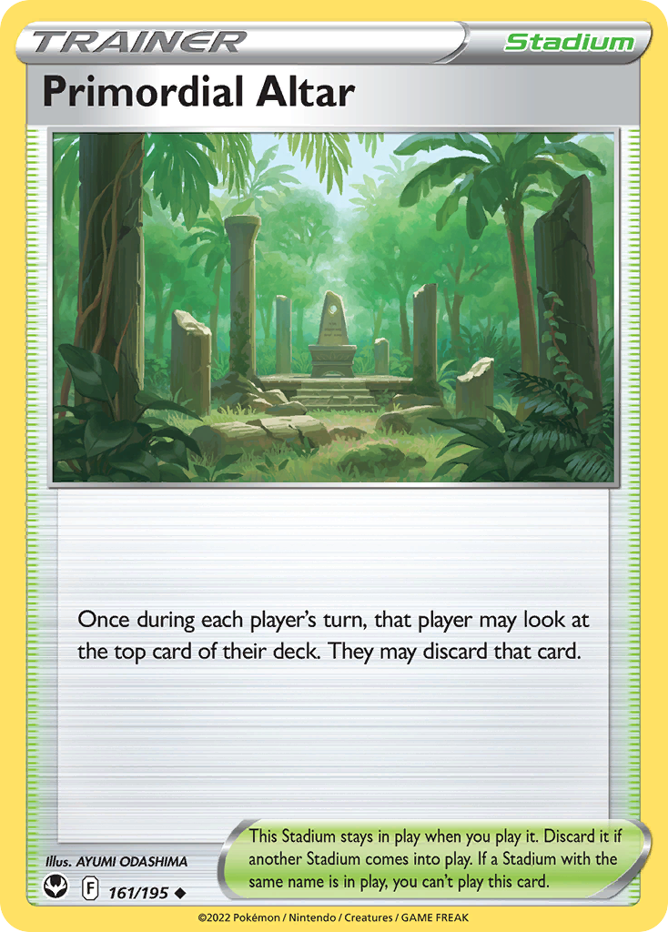Primordial Altar — illustrated card