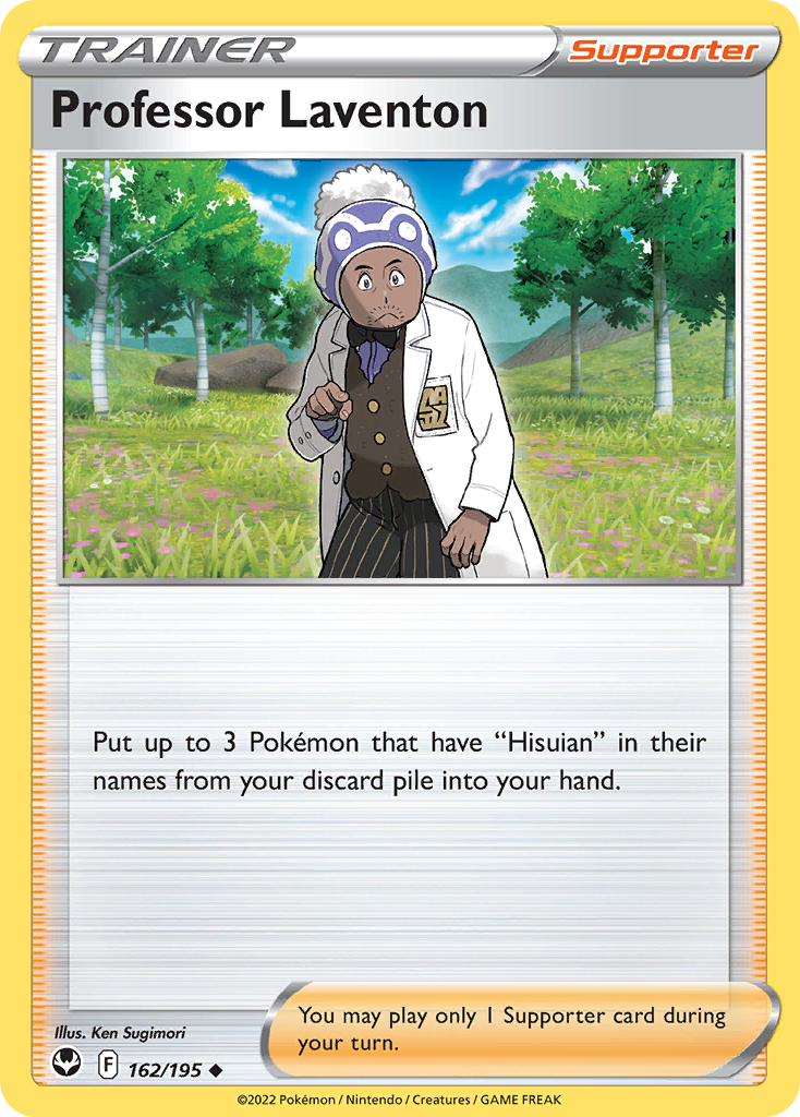 Professor Laventon — illustrated card