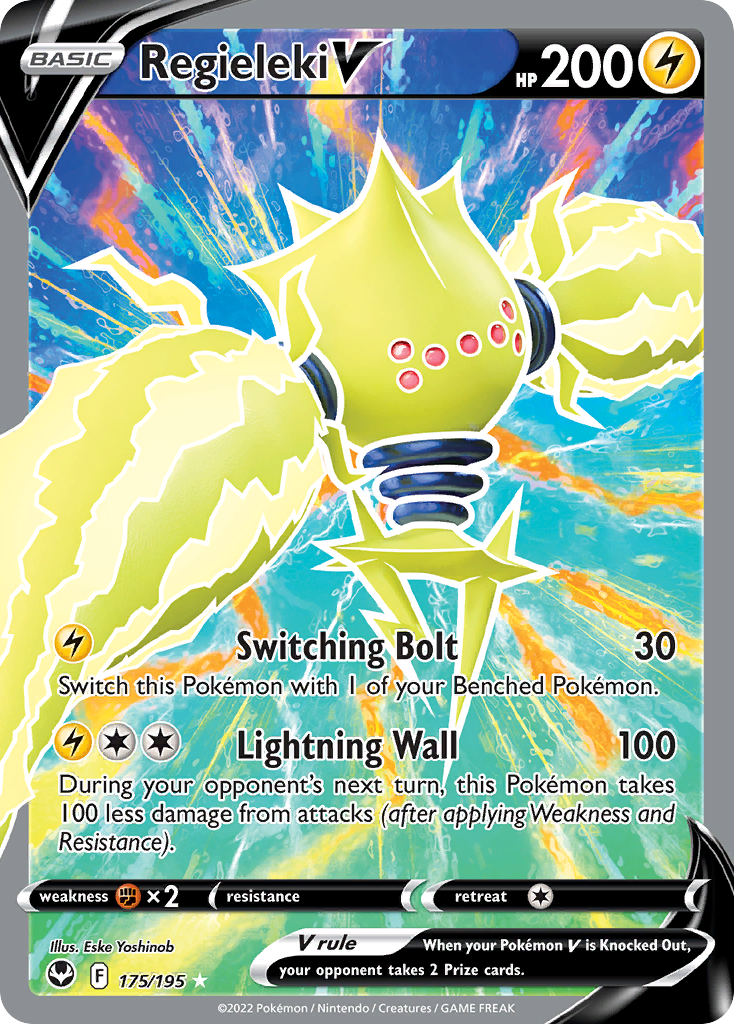 Regieleki V — illustrated card