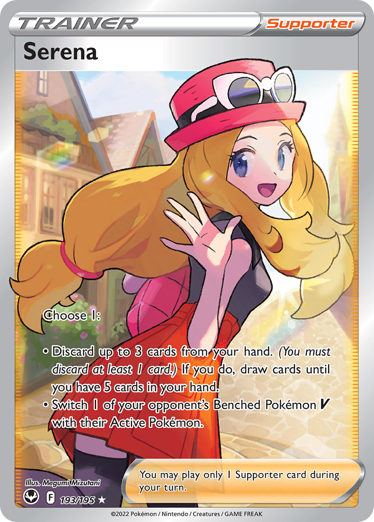 Serena — illustrated card