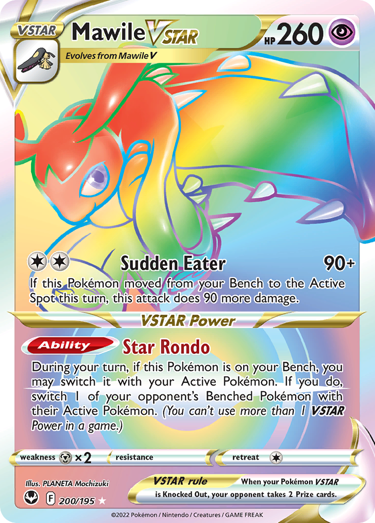 Mawile VSTAR — illustrated card