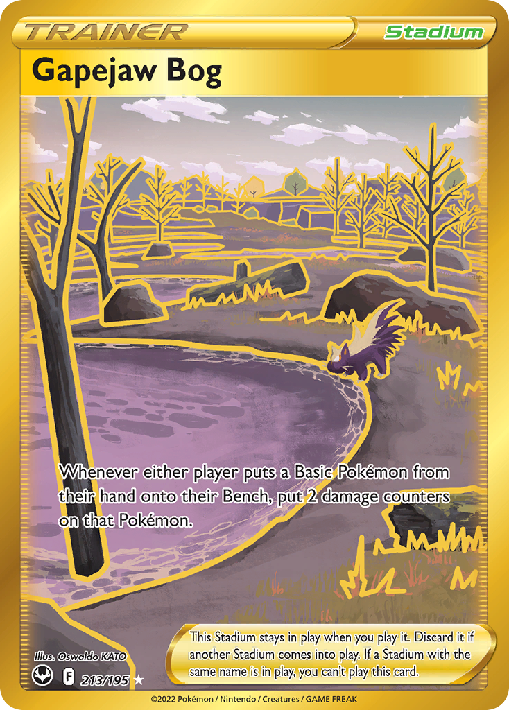 Gapejaw Bog — illustrated card