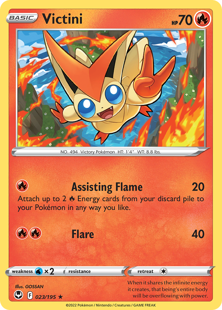 Victini — illustrated card