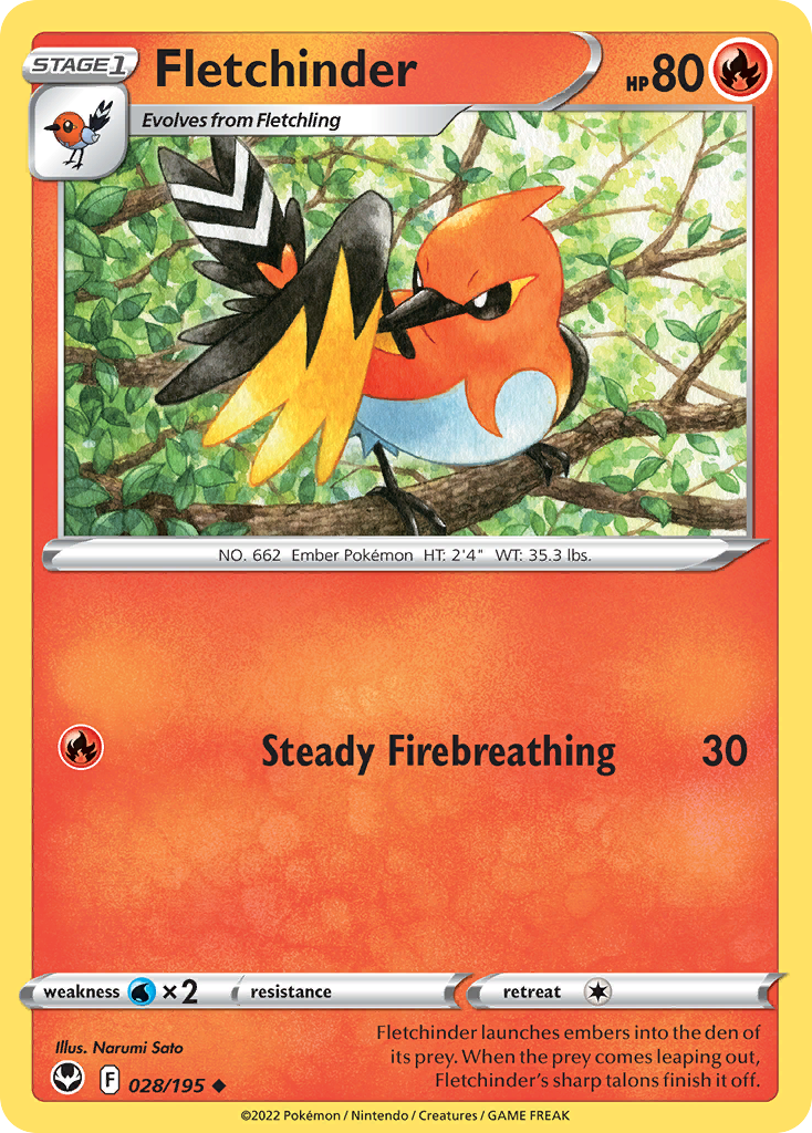 Fletchinder — illustrated card