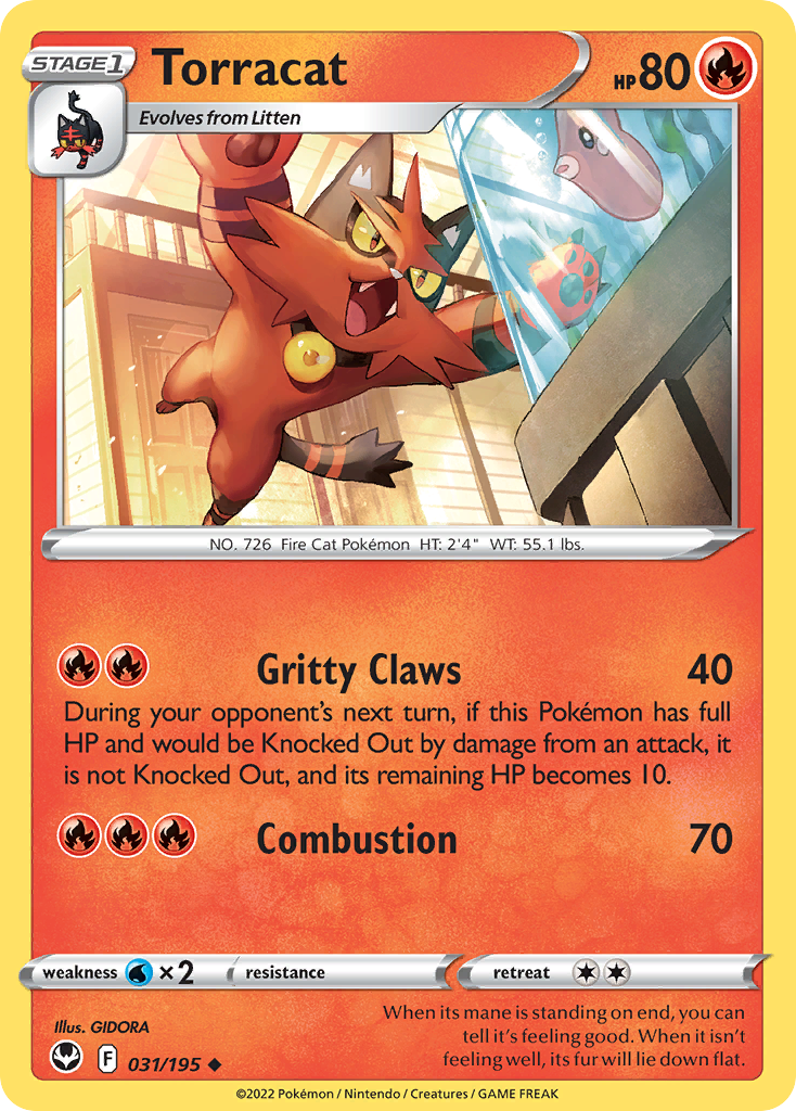 Torracat — illustrated card