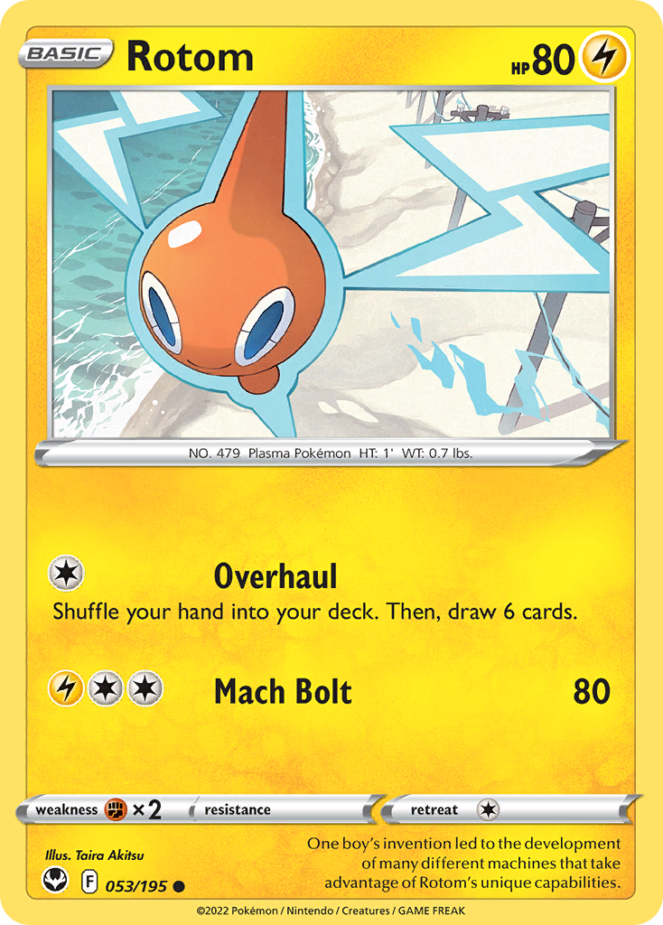 Rotom — illustrated card