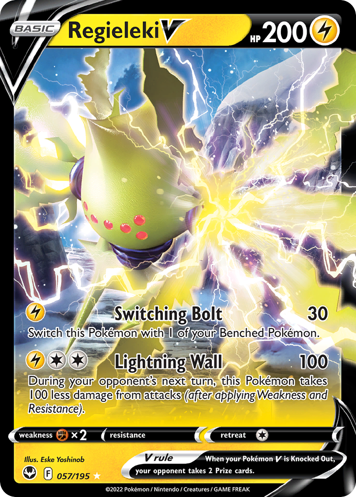 Regieleki V — illustrated card