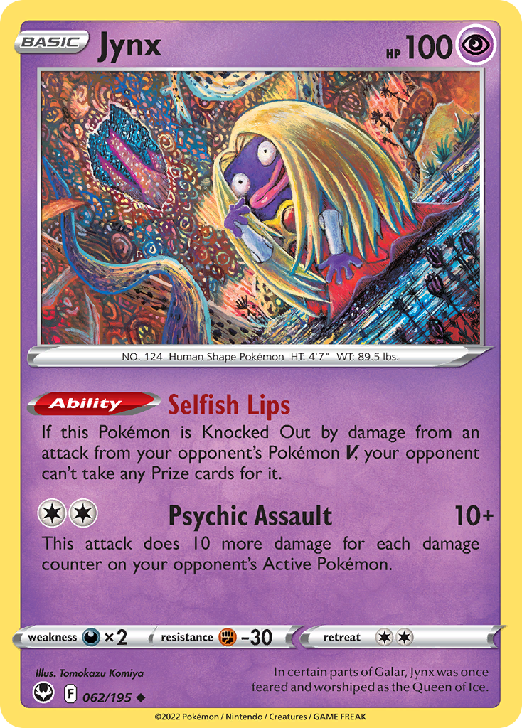 Jynx — illustrated card