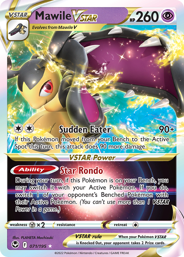 Mawile VSTAR — illustrated card