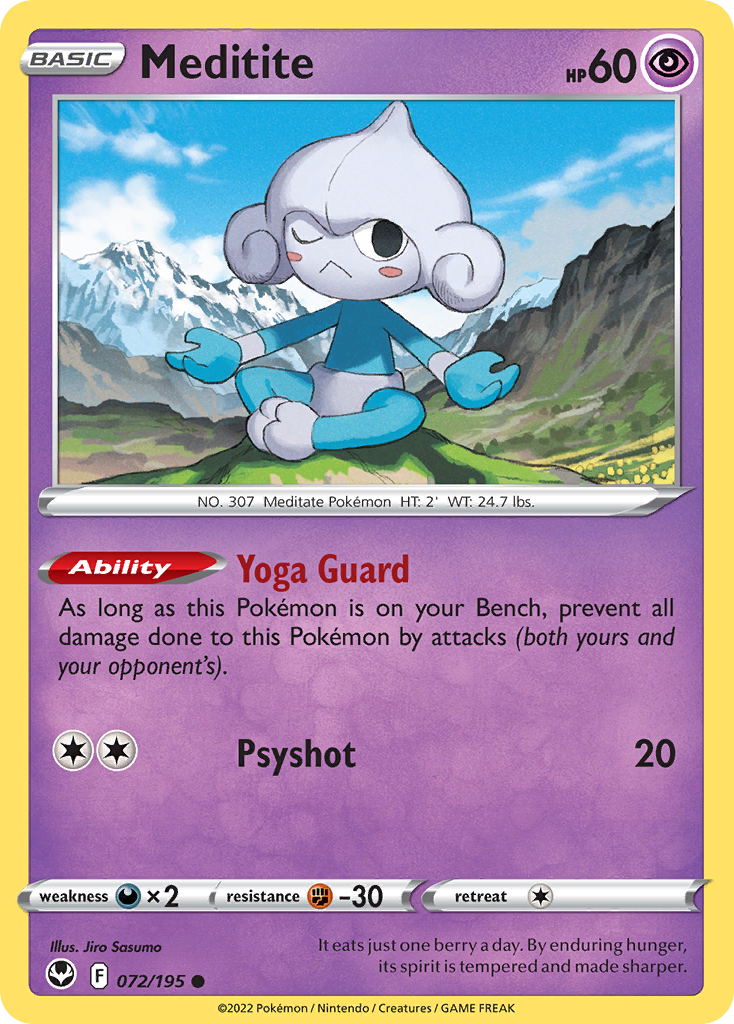 Meditite — illustrated card