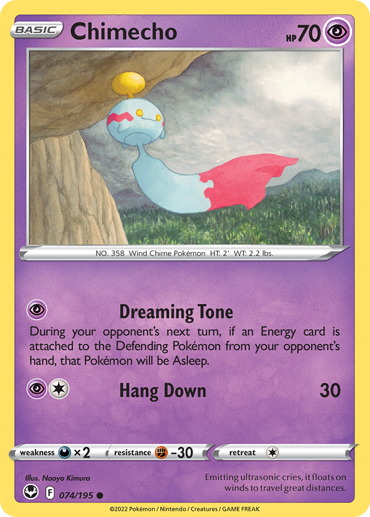 Chimecho — illustrated card