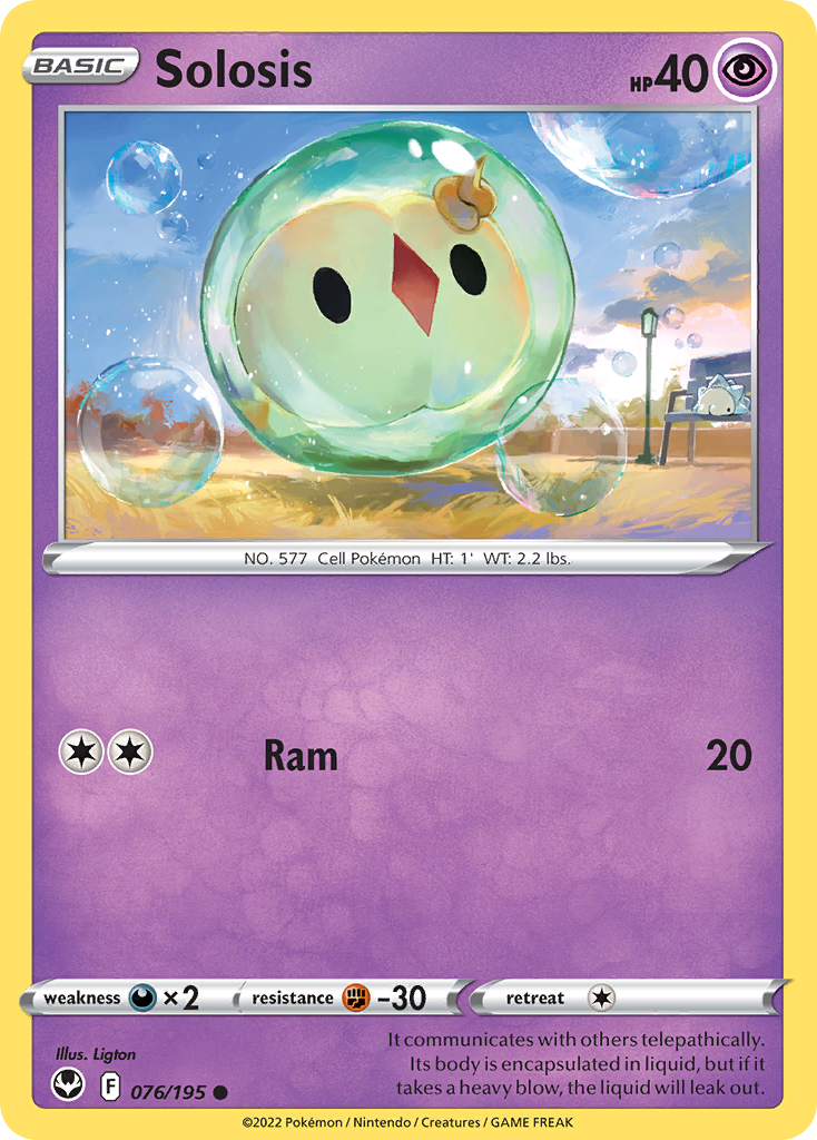 Solosis — illustrated card