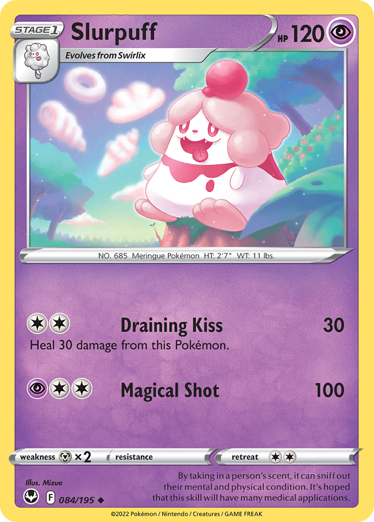 Slurpuff — illustrated card