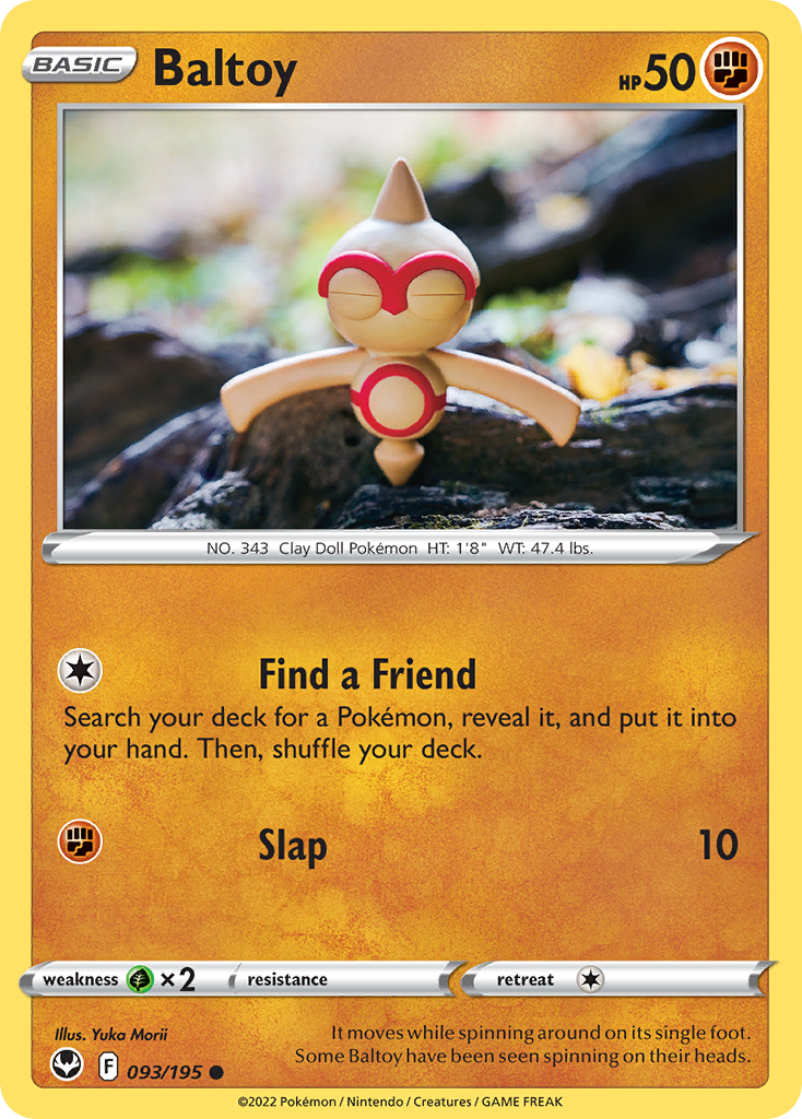 Baltoy — illustrated card