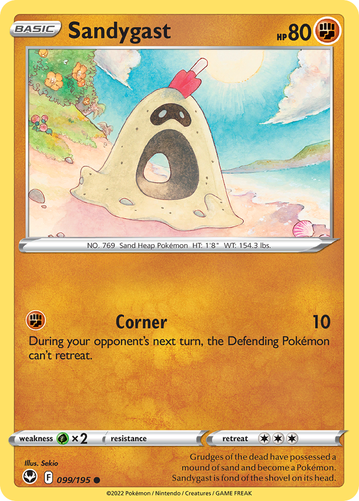 Sandygast — illustrated card