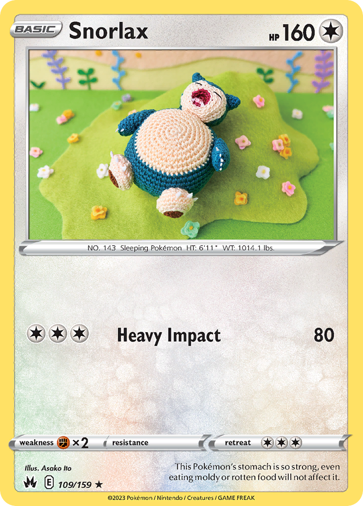 Snorlax — illustrated card