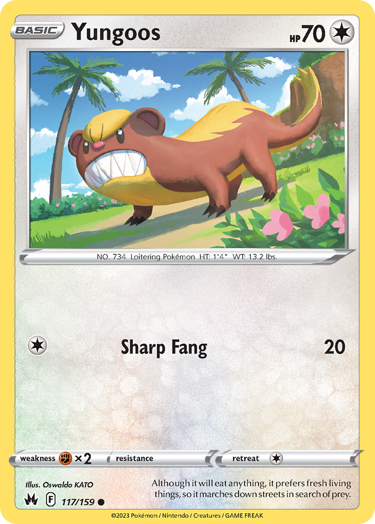 Yungoos — illustrated card