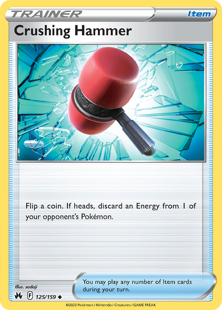 Crushing Hammer — illustrated card