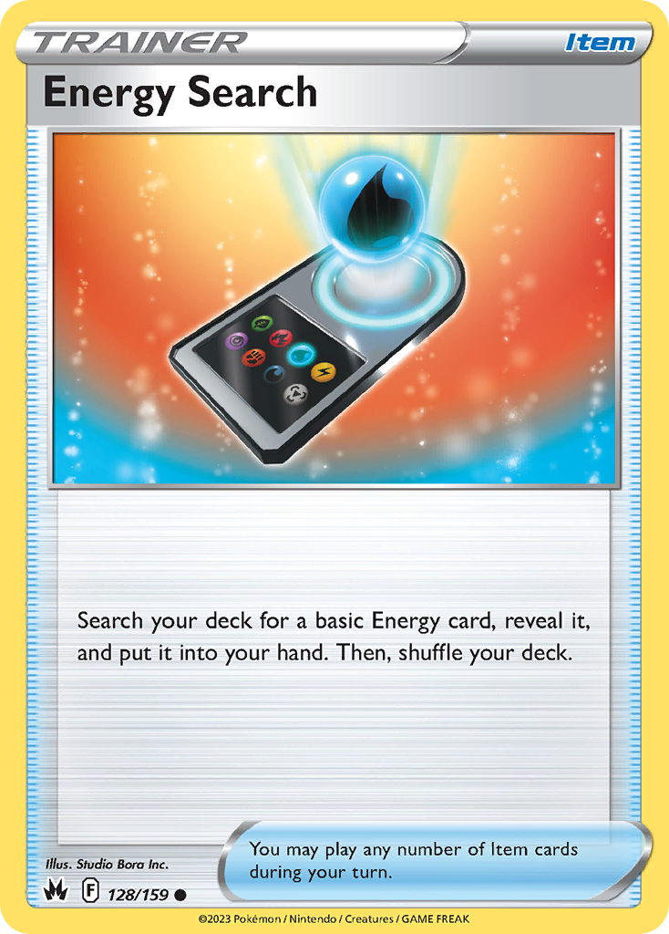 Energy Search — illustrated card