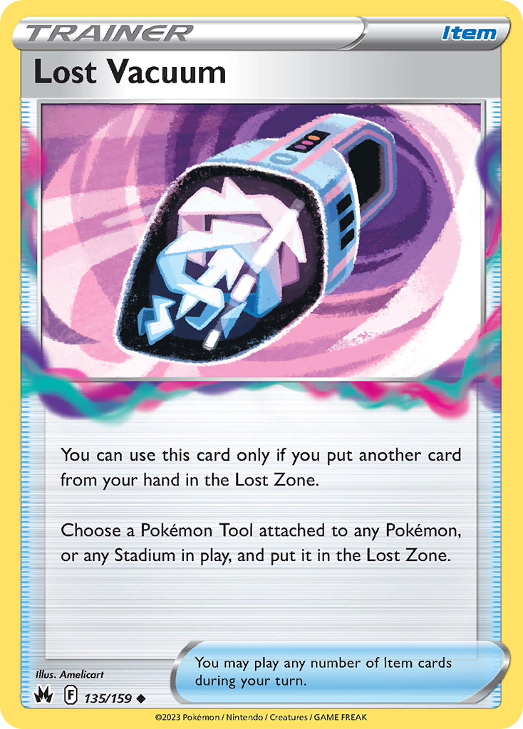 Lost Vacuum — illustrated card