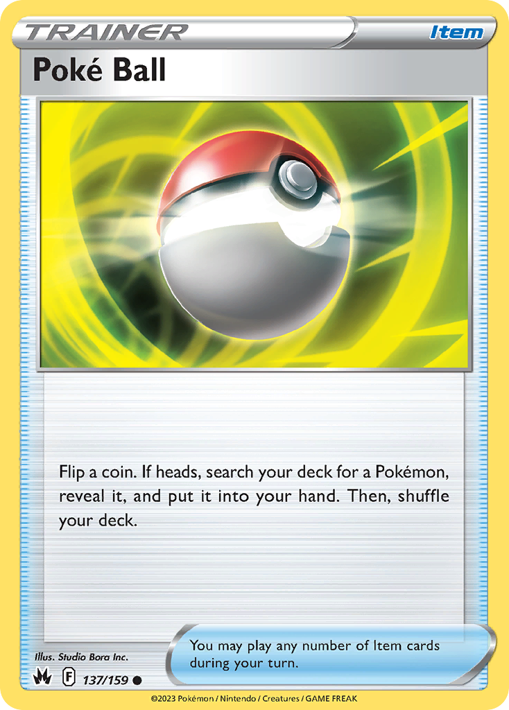 Poké Ball — illustrated card
