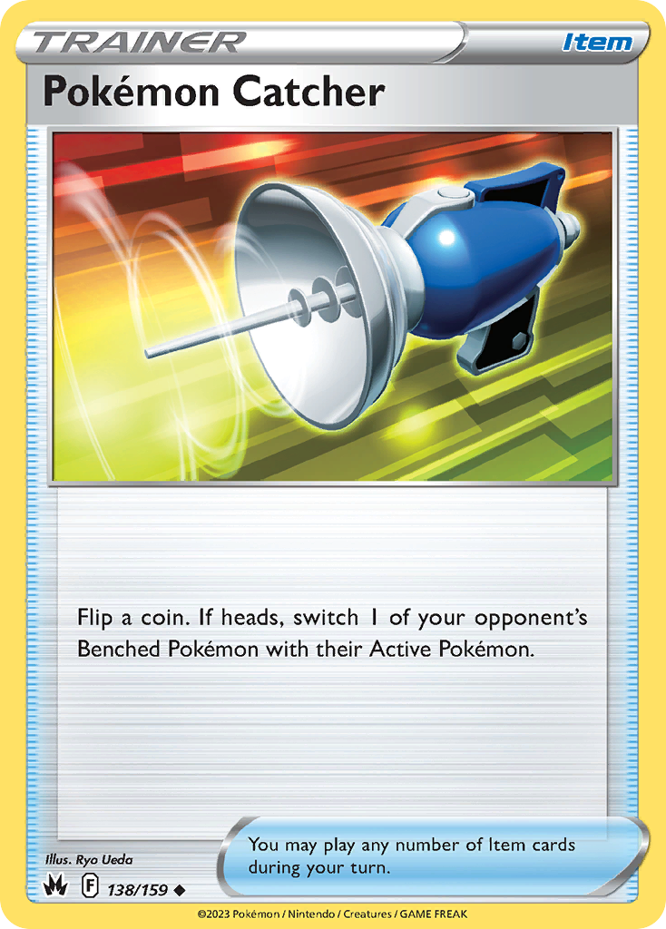 Pokémon Catcher — illustrated card